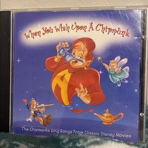 Music CD The Chipmunks & Chipettes Classic Disney Movie Songs